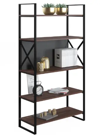 META BIBLIOTHEQUE LARGE VICTRIA WALNUT
